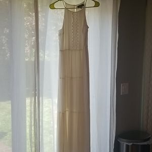 Lulus ivory maci dress